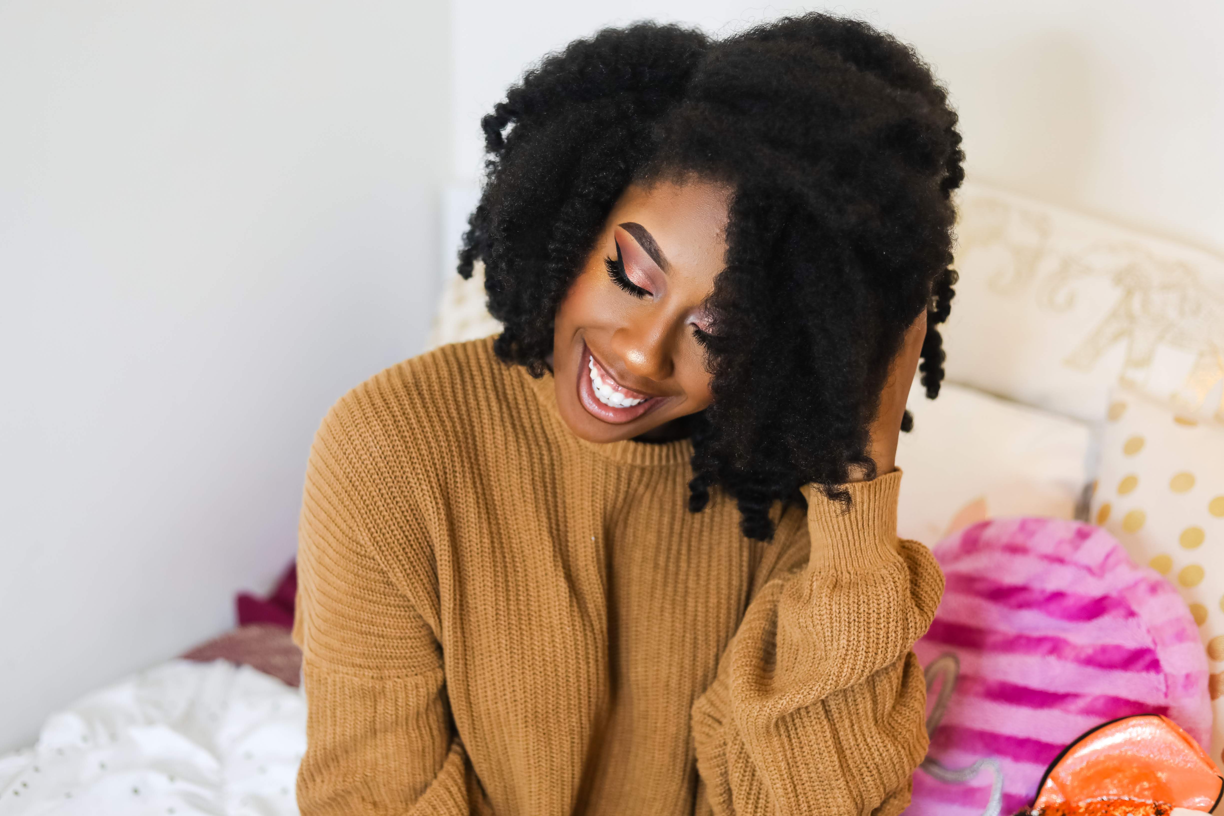 Detangling before your hair appointment